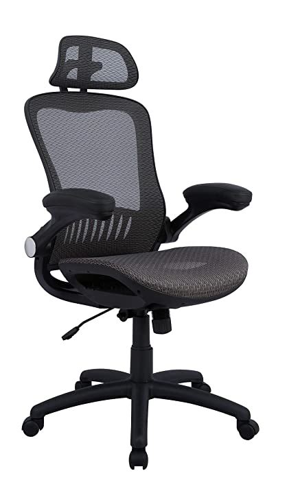 It has an adjustable headrest (ideal for those who like to lean back), holds more weight than most dirt cheap options, has a tilt tension adjustment knob, offers firm lumbar support and isn't absolutely atrocious to look at. Top 8 Amazon Basics Mesh Office Chair Headrest - Home Appliances
