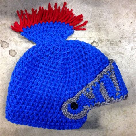 crochet mike the knight hat part of my character line check out my facebook page at