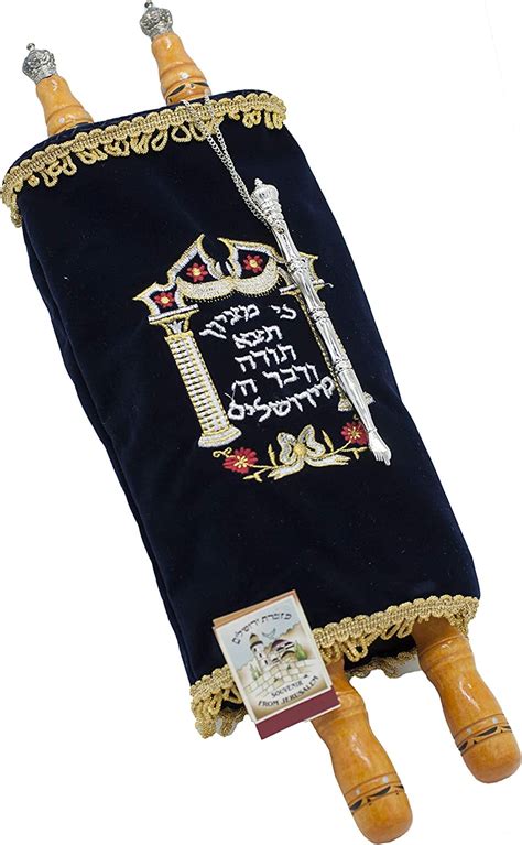 Elegant Medium Hebrew Sefer Torah Scroll Book Jewish Ashkenazi Etsy