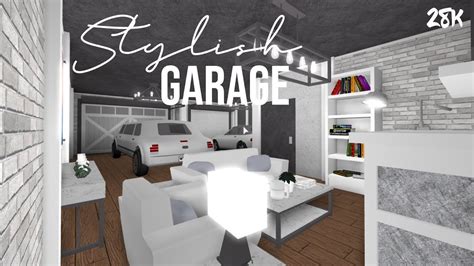 How To Decorate A Garage In Bloxburg