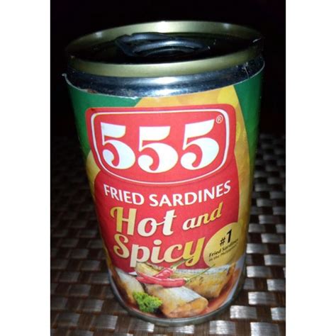 555 Fried Sardines Hot And Spicy 155g Shopee Philippines