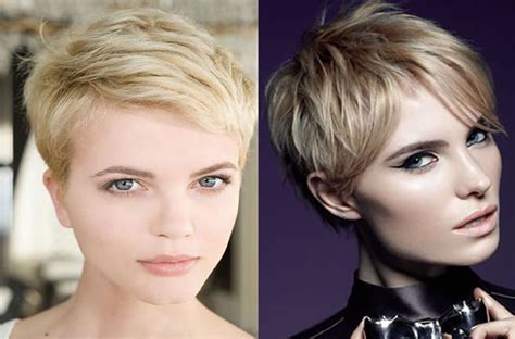 Shape your hair by separating it from the center and straightening it. Latest Short Pixie & Bob Haircuts for Women 2019-2020