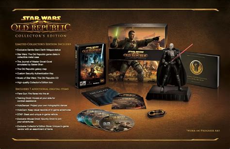 Star Wars The Old Republic Pre Order Special Editions Compared