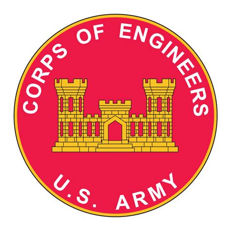 Us Army Engineers Corps Plaque Patch Decal On 3m Reflective Etsy