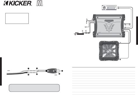 Options for coil tap, series/parallel phase & more. Wiring Diagram For A Kicker Impulse 3 5 4 By 1 4 Channel Amp