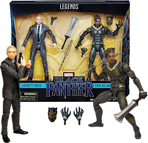 Marvel Legends Black Panther Everett Ross Erik Killmonger 2 Pack