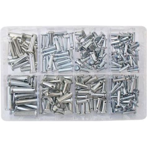 Assorted Box Of Clevis Pins 200 Metric Securing Fasteners For