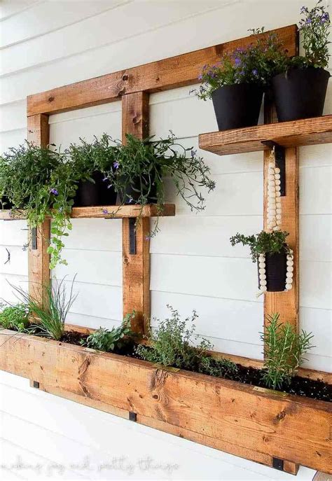 15 Ways To Make A DIY Vertical Garden Wall Planters Outdoor Vertical