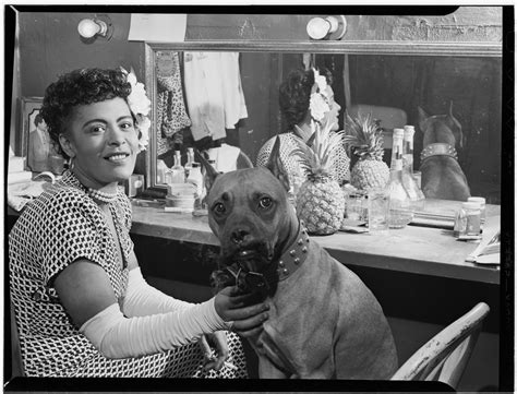 Portrait Of Billie Holiday And Mister Downbeat New York N Y Ca