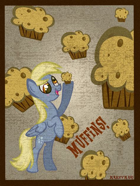 Mlp Derpys Love For Muffins By Krazykari On Deviantart