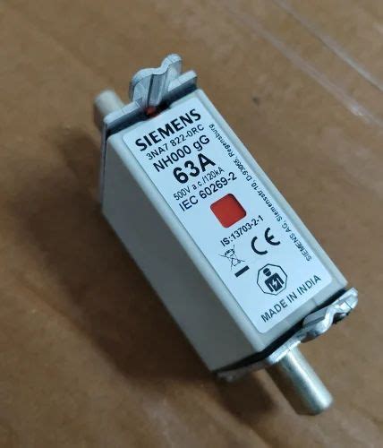Siemens 63a Hrc Fuse At Rs 400piece Hrc Fuse In Ahmedabad Id