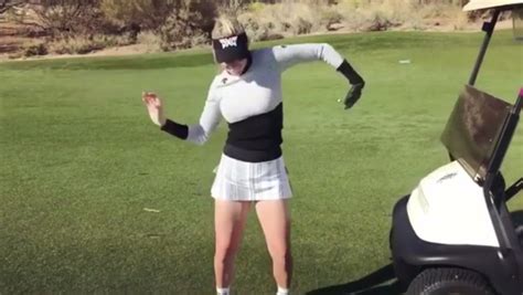 Worlds Hottest Golfer Shows Off Dance Moves On The Green In Cheeky Vid