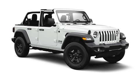 The Jeep Wrangler Jl Is Finally Available With Half Doors