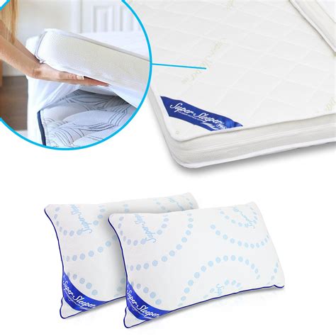 Super Sleeper Pro Mattress Topper Make Your Old Bed Feel Like New