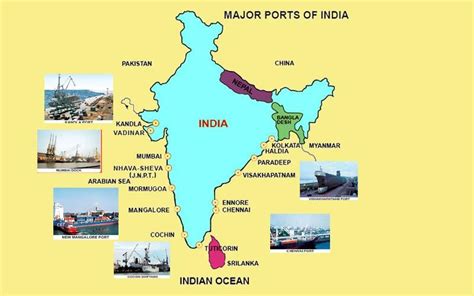 List Of Major Ports In India Along With Pdf Daily Gk Update