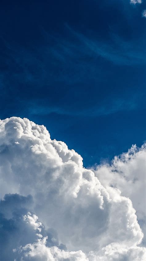 Fresh White Clouds Iphone Wallpaper Iphone Wallpapers