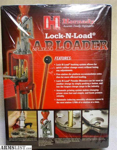 Armslist For Sale Hornady Lock And Load Ap Loader Progressive Loader Bnib