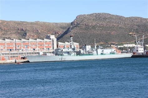 Two Royal Navy Vessels Are Currently At Naval Base Simons Town South