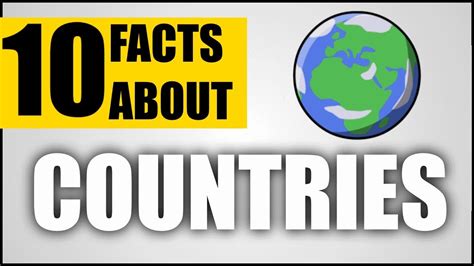 10 Facts About Countries Across The World Youtube