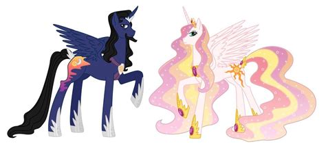My Little Pony Celestia And Lunas Parents Bing Images Character
