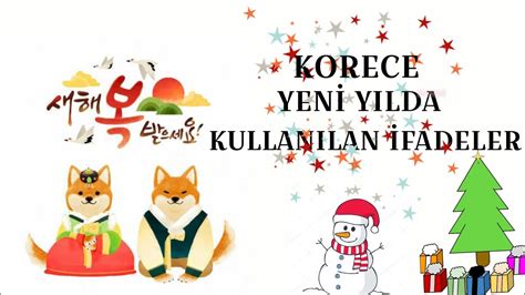 Korece Yeni Yılda Kullanılan İfadeler - YouTube