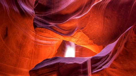 Download Wallpaper 1920x1080 Canyon Cave Sand Relief Rays Full Hd