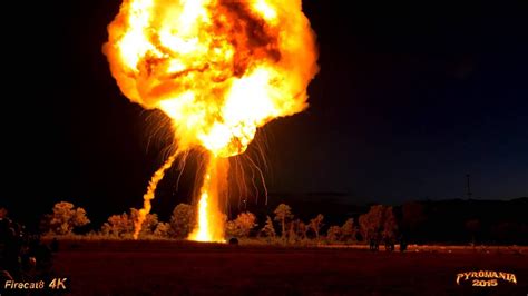 【4k】pyromania 2015 Bill Corbetts Super Nuke Fireball Youtube
