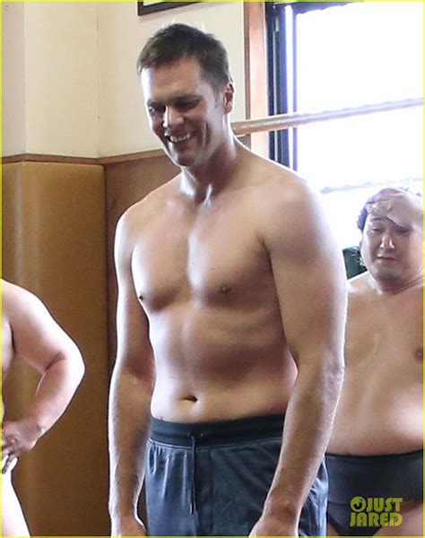 Photo Tom Brady Goes Shirtless For Sumo Wrestling In Japan Photo