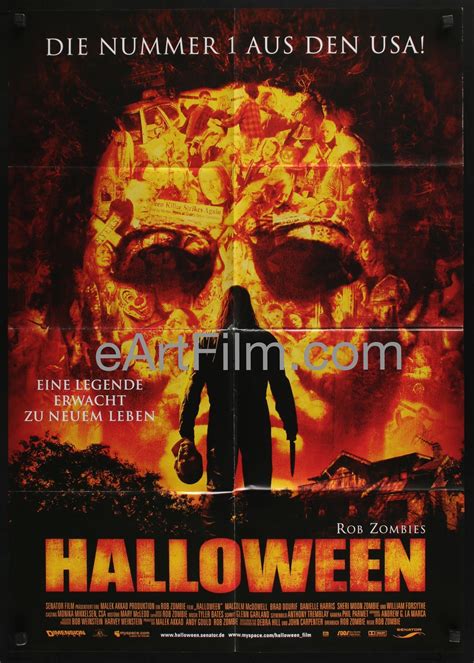 Halloween X German A Malcolm Mcdowell Brad Dourif Horror
