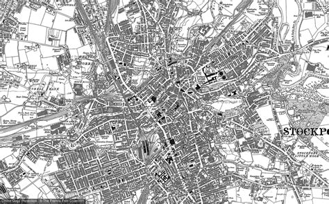 Stockport Town Centre Map