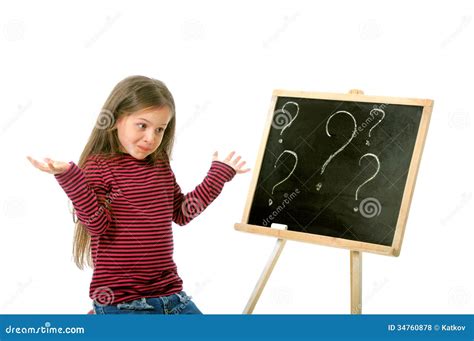 Girl Thinking Stock Photo Image Of Disabled Learn Girl 34760878