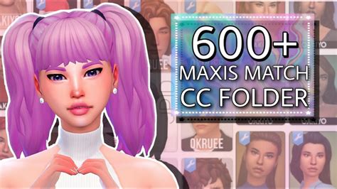 Cc The Sims 4 Maxis Match Klobanks