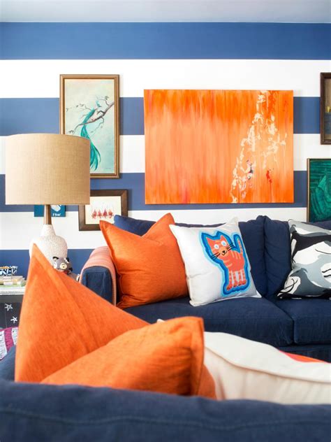Kids love to explore, paint, and be creative, and more often than not, that creativity happens on your walls or carpet. Kid-Friendly, Pet-Friendly Living Room Combines Style and Function | HGTV
