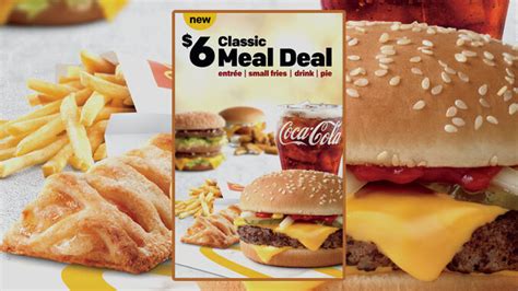 Mcdonalds Reveals New 6 Classic Meal Deal Chew Boom