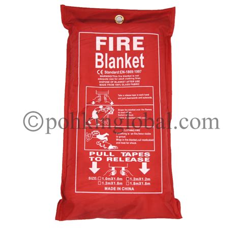 Fire Blankets Home Use Poh Kin Global Pte Ltd Sg