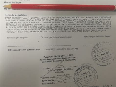 Lagi cepat anda buat laporan, lebih cepat pihak perkeso beri bantuan. budak bakong: Apa yang perlu ada dalam laporan polis untuk ...