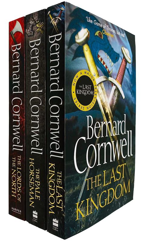 Bernard Cornwell The Last Kingdom 3 Books Set Collection Series By