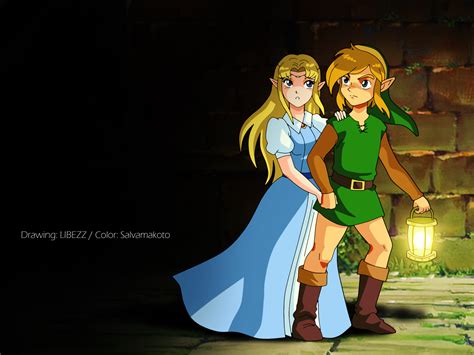 Video Game The Legend Of Zelda A Link To The Past Hd Wallpaper By