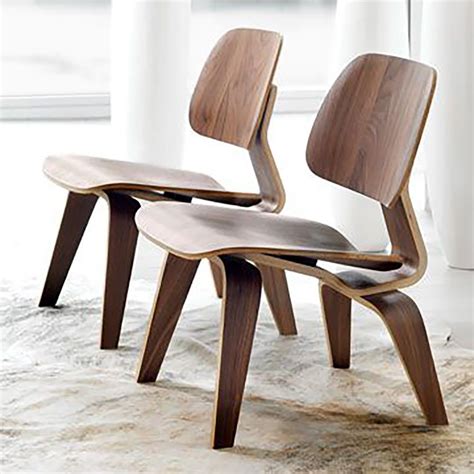 Lcw Chair By Charles Eames Walnut Mad For Modern
