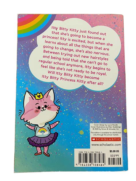 Itty Bitty Princess Kitty Book~1~the Newest Princess~by Melody Mews~pb Ebay