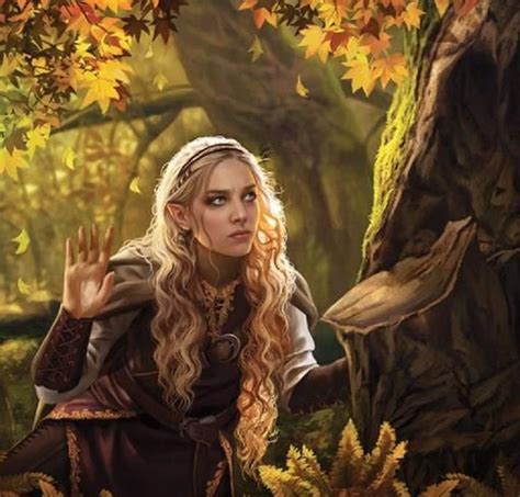 Forest Elf By Magali Villeneuve Elf Art Elves Fantasy Fantasy Women