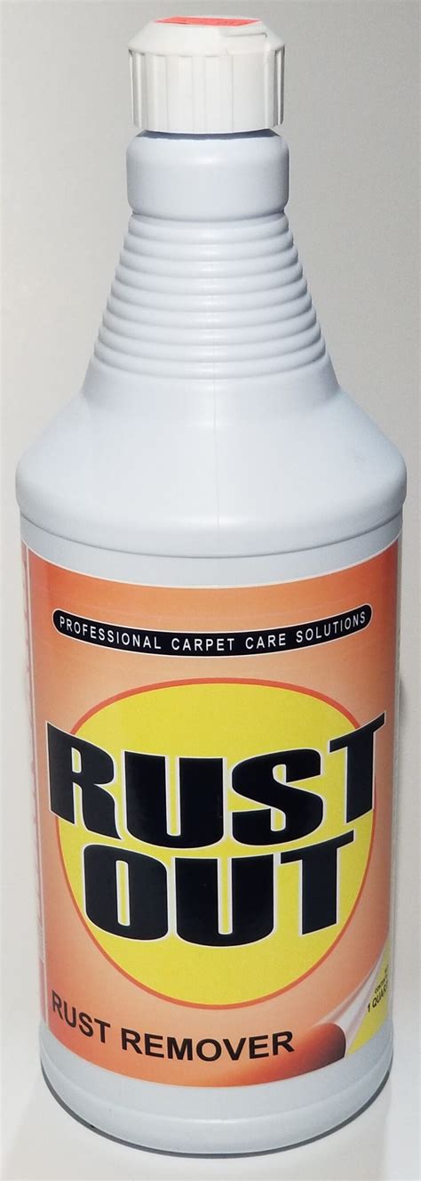 Rust Out Rust Remover Qt A1 Janitorial Supply