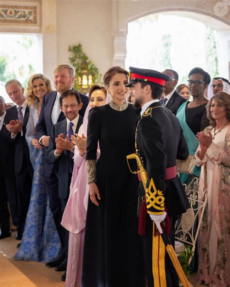 Photo La Reine Rania De Jordanie Assiste Au Mariage De Son Fils Aîné Le Prince Héritier