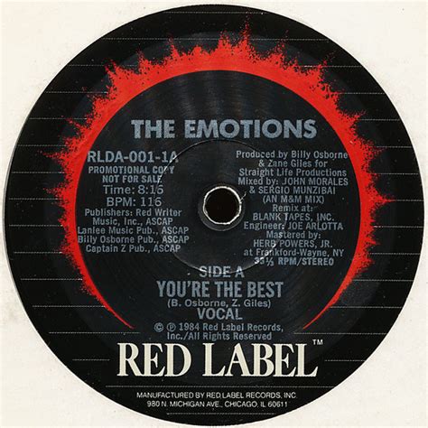 The Emotions Youre The Best 1984 Vinyl Discogs