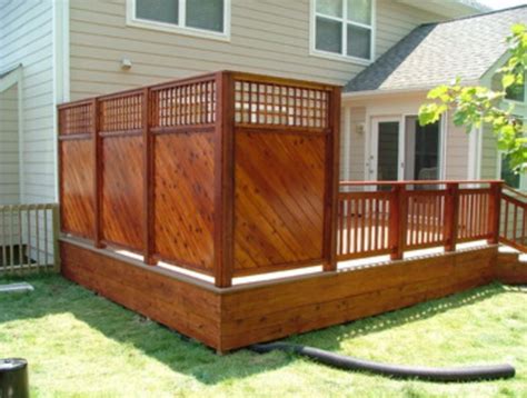 Small Deck Privacy Ideas Hot Sex Picture