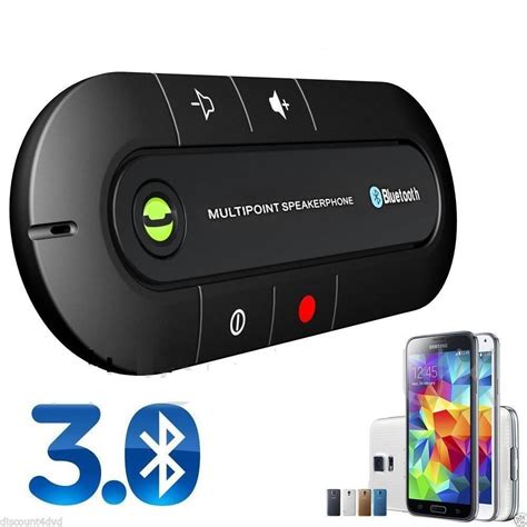 New Bluetooth 30 Wireless Multipoint Bluetooth Hands Free Car Kit