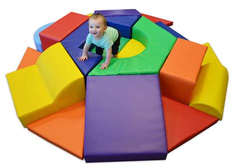 Hexagon Toddler Soft Play Climber Ak Athletic Equipment