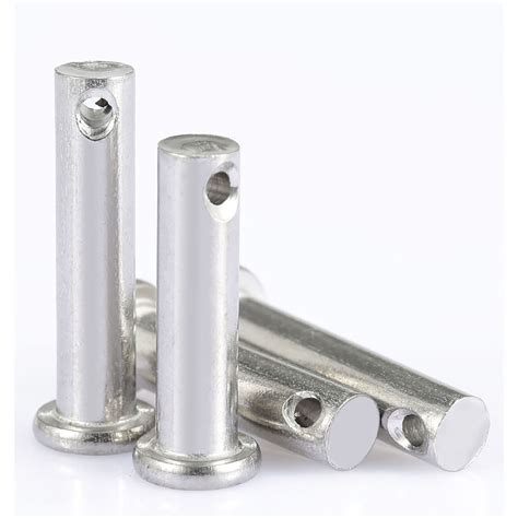 A2 Stainless Clevis Pin For Retaining R Clips And Cotter Split Pins