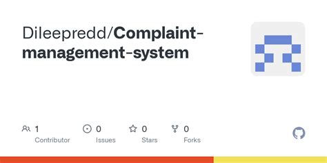 Github Dileepreddcomplaint Management System