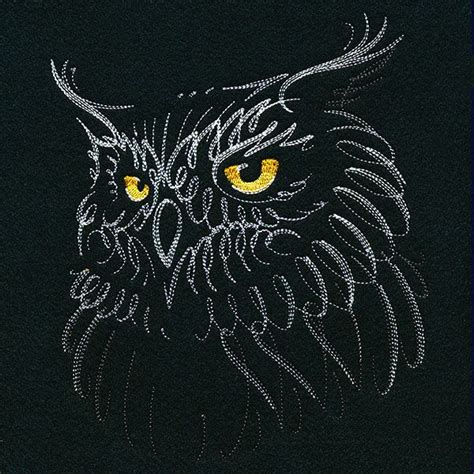 Night Owl Urban Threads Unique And Awesome Embroidery Designs In